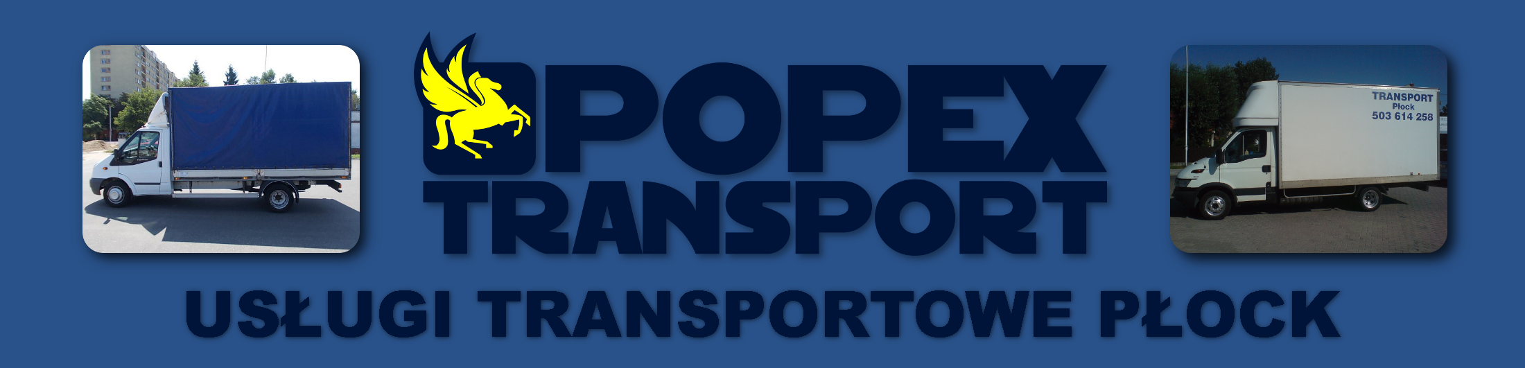 Popex – Sklep, Usługi transportowe Płock